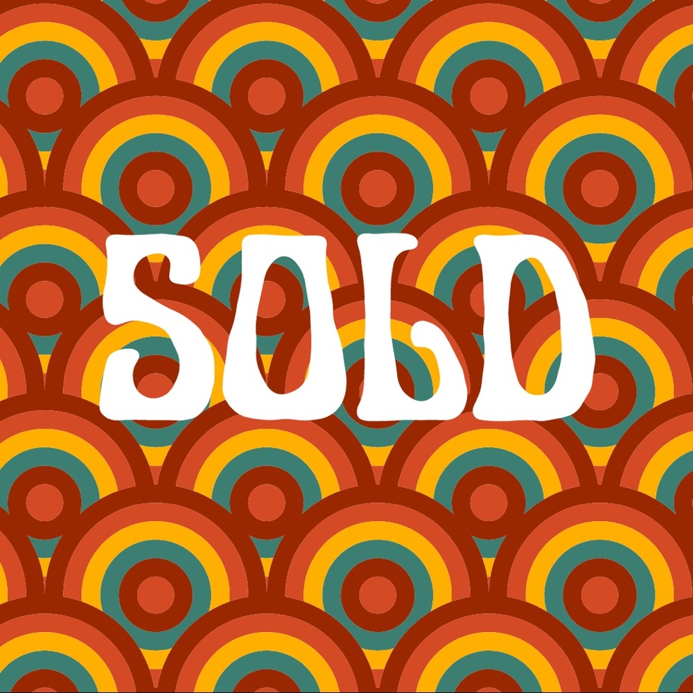 Items below this post are sold!
